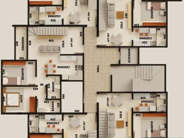 Apartamento para Venda em Belo Horizonte/MG Santa Branca 2 Quartos