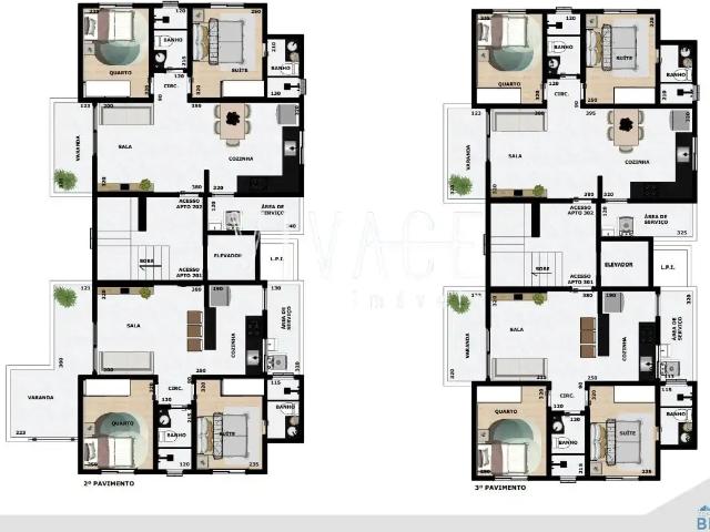 Apartamento para Venda em Belo Horizonte/MG Santa Branca 2 Quartos