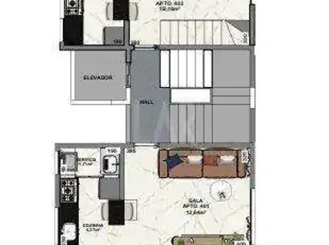 Apartamento para Venda em Belo Horizonte/MG Santa Branca 2 Quartos