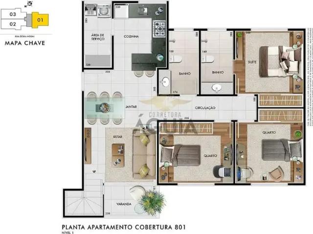 Apartamento para Venda em Belo Horizonte/MG Padre Eustáquio 3 Quartos