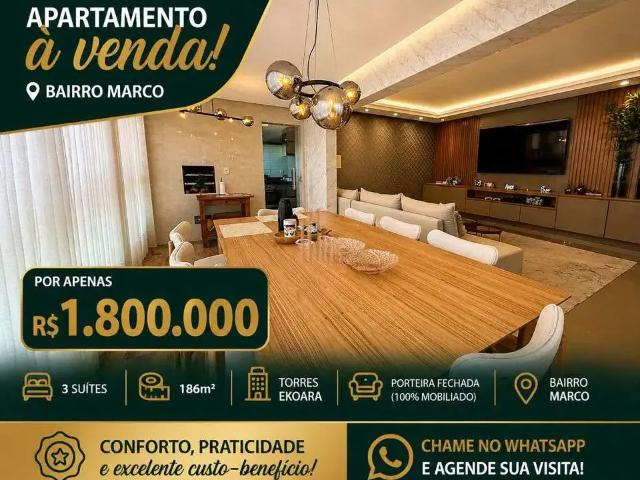 Apartamento para Venda em Belém/PA Marco 3 Quartos