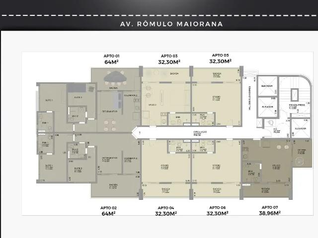 Apartamento para Venda em Belém/PA Marco 2 Quartos