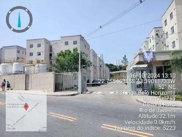Apartamento para Venda em Belford Roxo/RJ Parque Santa Amélia 2 Quartos