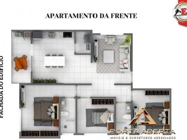 Apartamento para venda em Belvedere, Coronel Fabriciano