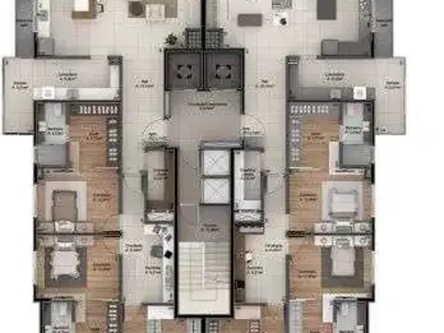 Apartamento para Venda em Bento Gonçalves/RS São Bento 3 Quartos