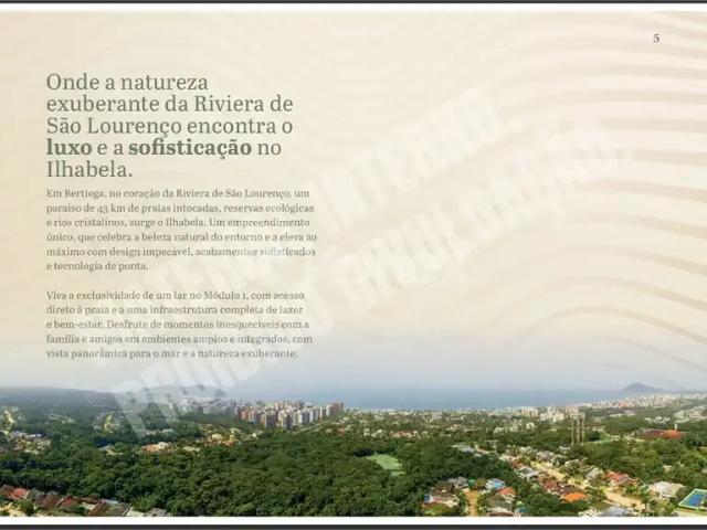Apartamento para Venda em Bertioga/SP Riviera 4 Quartos