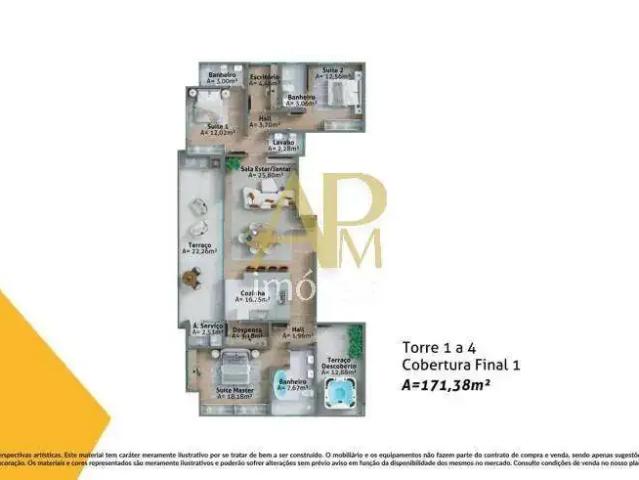 Apartamento para Venda em Biguaçu/SC Centro 3 Quartos