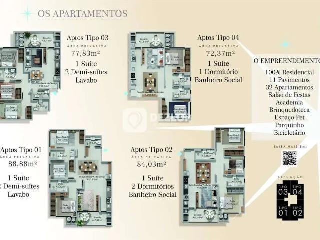 Apartamento para Venda em Biguaçu/SC Centro 2 Quartos