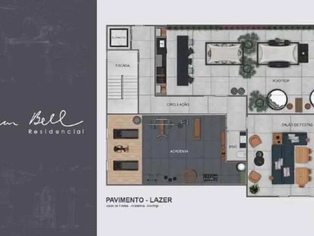 Apartamento para Venda em Blumenau/SC Fortaleza 1 Quartos