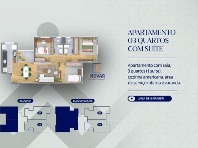 Apartamento para venda em Boa Esperança, Santa Luzia