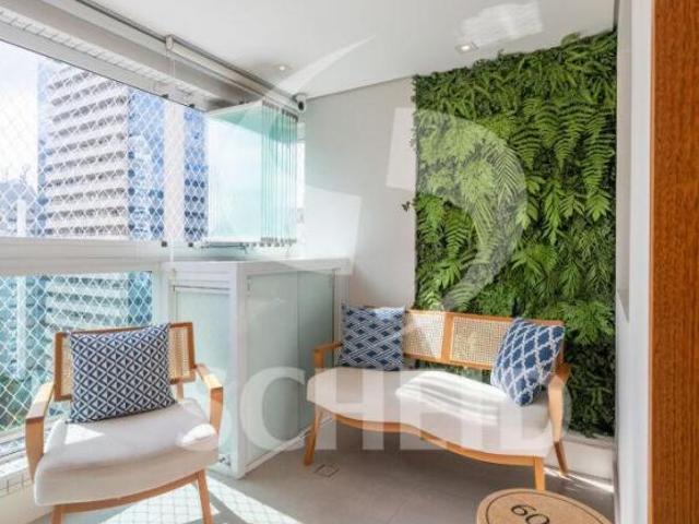 Apartamento para venda em Brooklin com 3 quartos, sendo 3 suítes, 124m²
