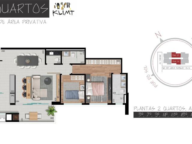 Apartamento para Venda em Curitiba/PR Cabral 3 Quartos