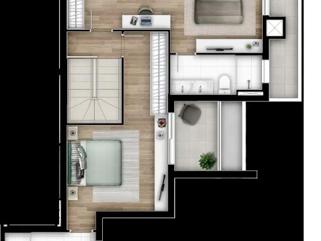 Apartamento para Venda em Curitiba/PR Cabral 3 Quartos
