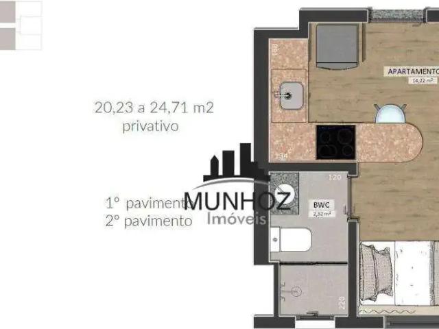 Apartamento para Venda em Curitiba/PR Cajuru 1 Quartos