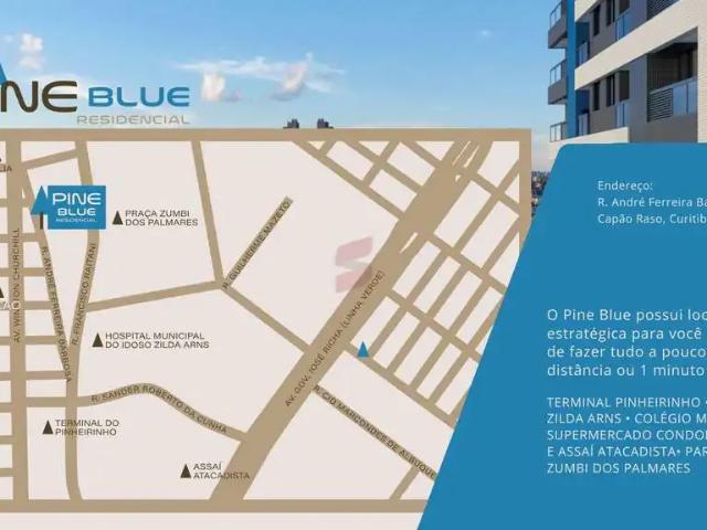 Apartamento para Venda em Curitiba/PR Capão Raso 2 Quartos