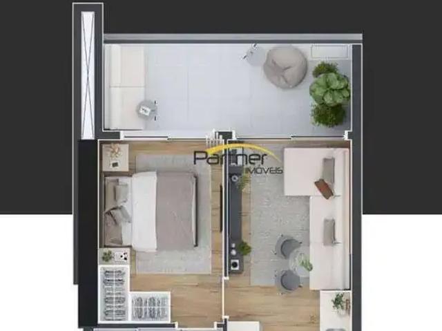 Apartamento para Venda em Curitiba/PR Centro 1 Quartos