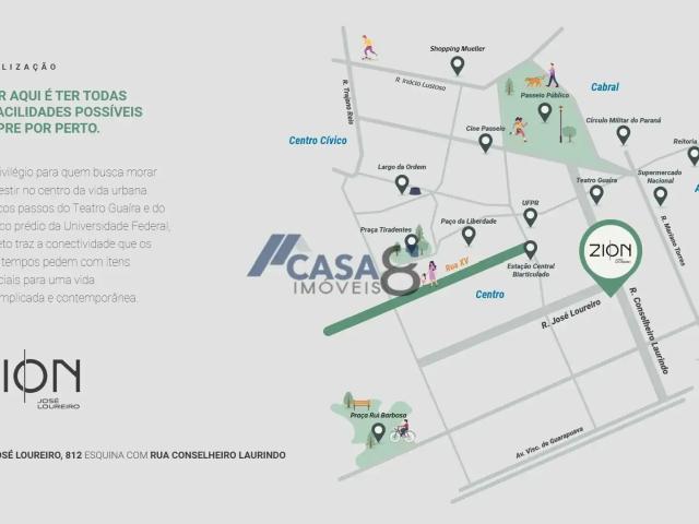 Apartamento para Venda em Curitiba/PR Centro 1 Quartos
