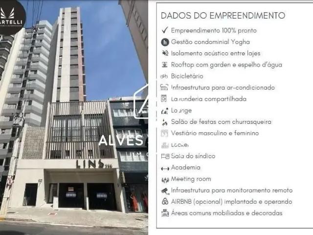 Apartamento para Venda em Curitiba/PR Centro 1 Quartos