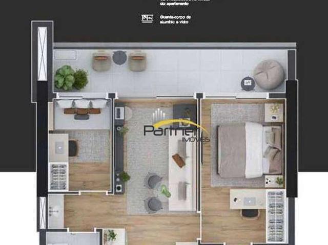 Apartamento para Venda em Curitiba/PR Centro 1 Quartos
