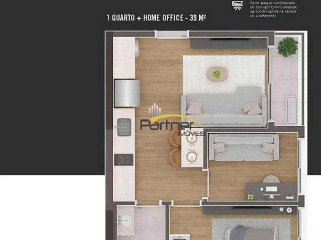 Apartamento para Venda em Curitiba/PR Centro 2 Quartos