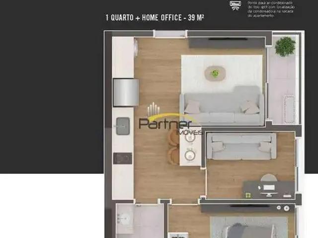 Apartamento para Venda em Curitiba/PR Centro 2 Quartos