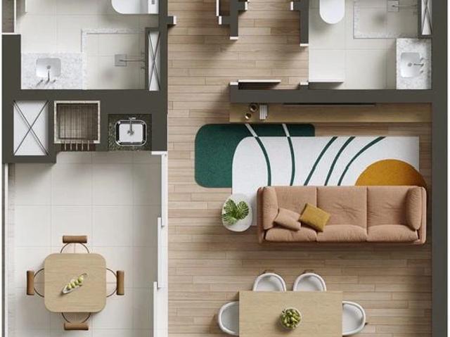 Apartamento para Venda em Curitiba/PR Centro 2 Quartos