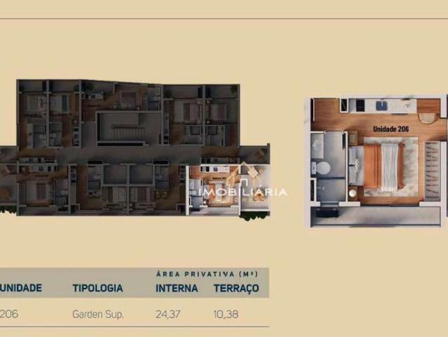 Apartamento para Venda em Curitiba/PR Água Verde 1 Quartos