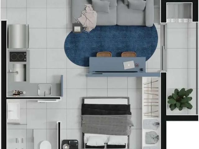 Apartamento para Venda em Curitiba/PR Água Verde 1 Quartos