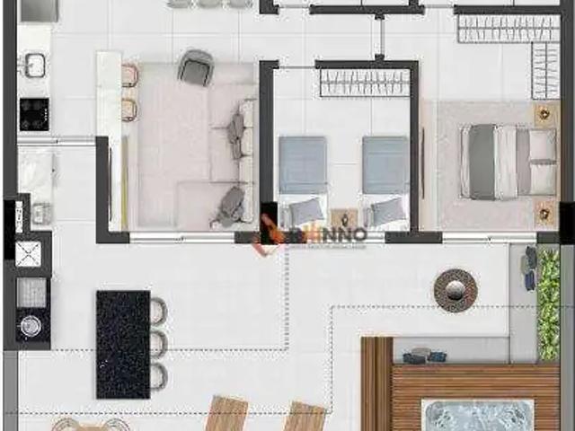 Apartamento para Venda em Curitiba/PR Água Verde 2 Quartos