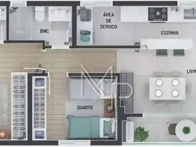 Apartamento para Venda em Curitiba/PR Água Verde 2 Quartos