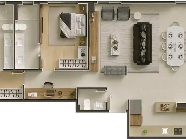 Apartamento para Venda em Curitiba/PR Água Verde 3 Quartos