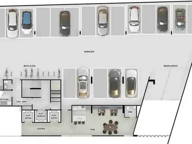 Apartamento para Venda em Curitiba/PR Água Verde 3 Quartos