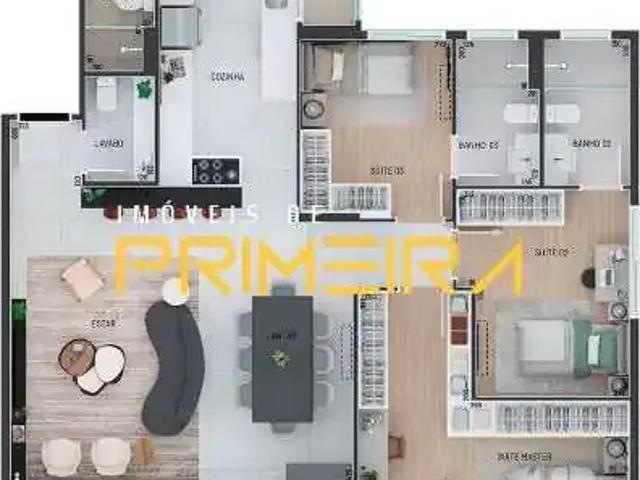 Apartamento para Venda em Curitiba/PR Água Verde 3 Quartos