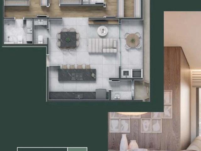 Apartamento para Venda em Curitiba/PR Ahú 3 Quartos