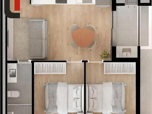 Apartamento para Venda em Curitiba/PR Boa Vista 2 Quartos