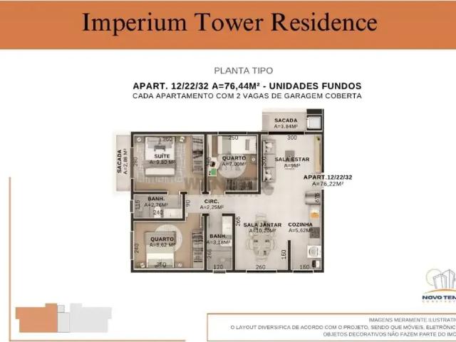 Apartamento para Venda em Curitiba/PR Boqueirão 3 Quartos