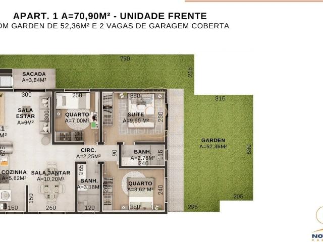 Apartamento para Venda em Curitiba/PR Boqueirão 3 Quartos