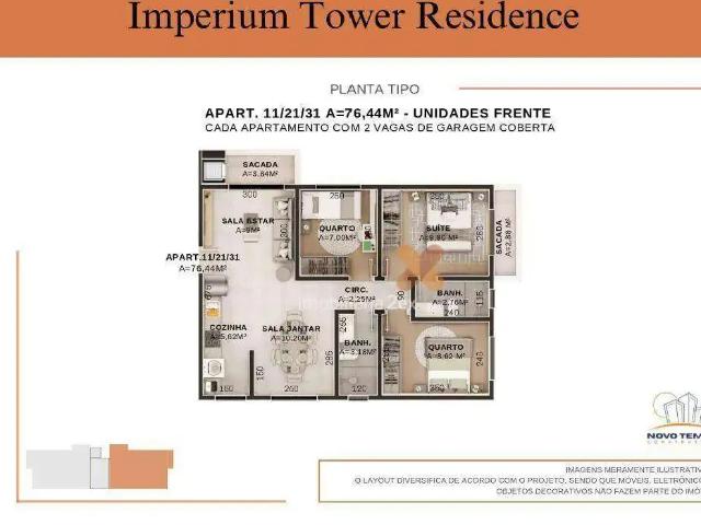 Apartamento para Venda em Curitiba/PR Boqueirão 3 Quartos