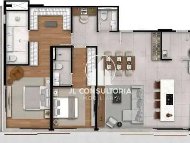 Apartamento para Venda em Curitiba/PR Bigorrilho 2 Quartos