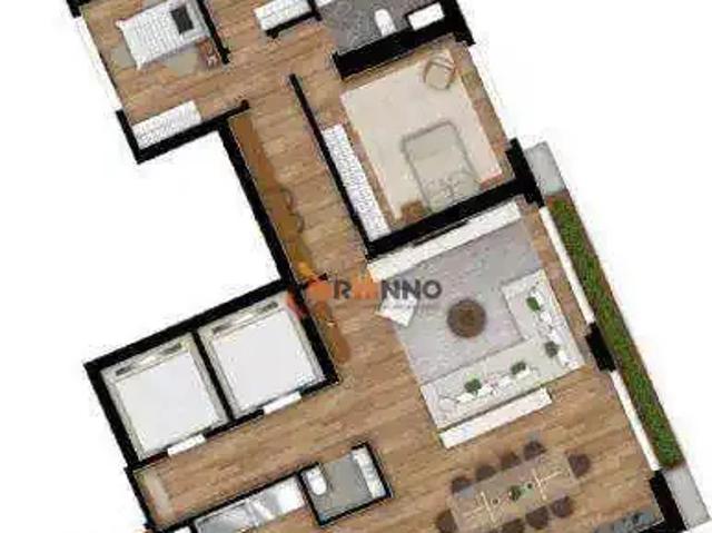 Apartamento para Venda em Curitiba/PR Bigorrilho 3 Quartos