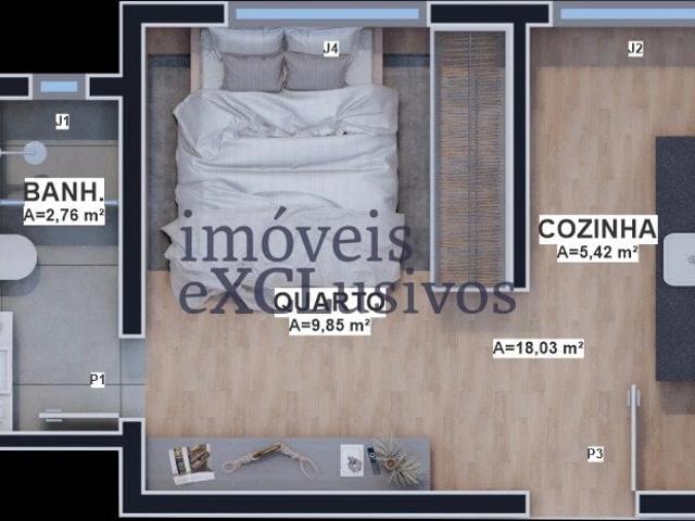 Apartamento para Venda em Curitiba/PR Hauer 1 Quartos