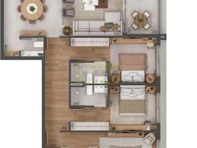 Apartamento para Venda em Curitiba/PR Juvevê 3 Quartos