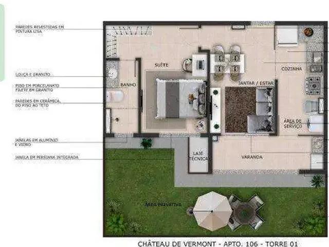 Apartamento para Venda em Curitiba/PR Lindóia 1 Quartos