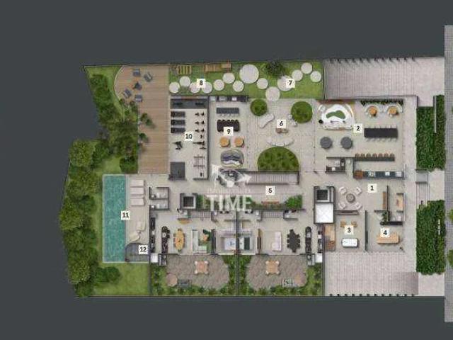 Apartamento para Venda em Curitiba/PR Mercês 2 Quartos
