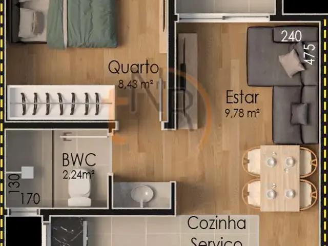 Apartamento para Venda em Curitiba/PR Seminário 1 Quartos