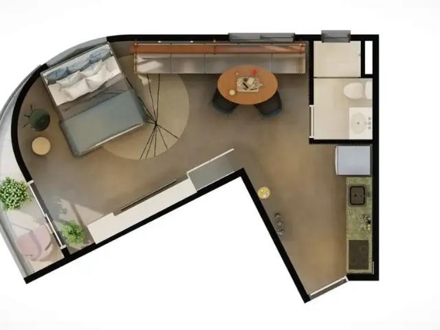 Apartamento para Venda em Curitiba/PR Portão 3 Quartos