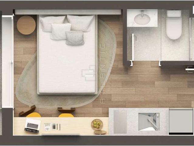 Apartamento para Venda em Curitiba/PR Prado Velho 1 Quartos