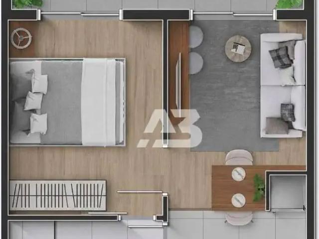 Apartamento para Venda em Curitiba/PR Rebouças 1 Quartos