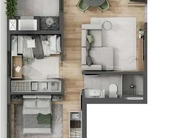 Apartamento para Venda em Curitiba/PR Vila Izabel 2 Quartos