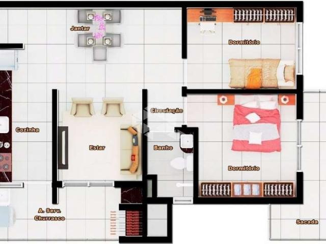Apartamento para Venda em Cachoeirinha/RS Vila Bom Princípio 3 Quartos